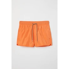 Шорти H & M 6453048 46 помаранчеві: Візерунок Однотонний