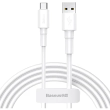 Кабель Baseus USB Cable to USB-C Mini 1m White (CATSW-02): Тип USB Cable - USB-C
