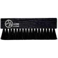 Audio Anatomy Oak Wood Brush Black With Antistatic Goat And Nylon Fiber - Deluxe Dry & Wet Cleaning (ACCLP032): Производитель Audio Anatomy