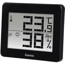 Hama TH-130 Black: Метео вимірювання Внутрішня вологість, Внутрішня температура