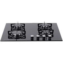 Варочная поверхность газовая Pyramida PFG 646 BLACK: Размеры для встраивания (ШxГ) 55x47 см