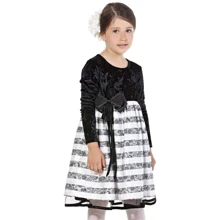 Платье Marions MEL800992122 92 см черно-белое: Пол Девочка
