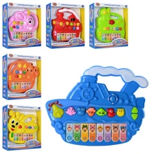Пианино Joy Toy 7252 ABCDEF свет,звуки животных,6 видов: Производитель Joy Toy
