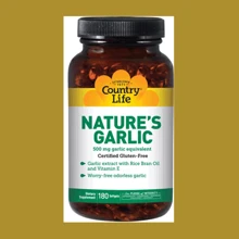 Country Life Natures Garlic Натуральный чеснок 180 мягких капсул: Форма выпуска Капсулы
