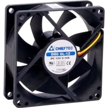 Кулер CHIEFTEC Thermal Killer (AF-0825S): Рівень шуму, dB 23