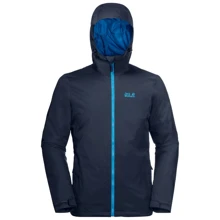 Куртка Jack Wolfskin Frosty Morning JKT M 1113721-1010 46 темно-синяя зимняя с капюшоном: Вид Куртки