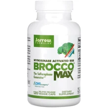 Jarrow Formulas BroccoMax Myrosinase Activated Экстракт брокколи 120 веганских капсул: Форма выпуска Капсулы