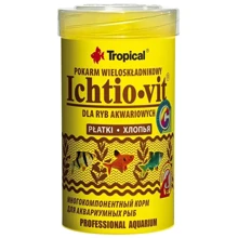 Корм для рыб Tropical Ichtio-vit 100 мл 20 г (5900469770030): Вид корма Хлопья