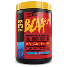 Аминокислота для спорта Mutant BCAA 9.7 1044 g /90 servings/ Blue Raspberry: Вкус Голубая малина