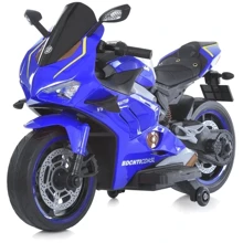 Детский электромотоцикл 2 колесный Bambi Racer Ducati синий (M 5056EL-4): Вид мотоцикл