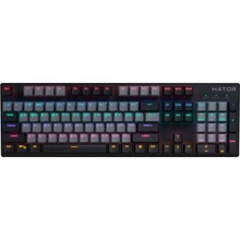 Клавиатура HATOR Starfall Rainbow Origin Blue (HTK-609-BGB): Подключение проводное
