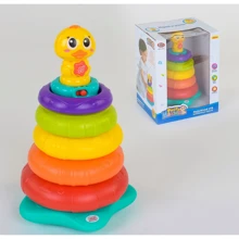 Іграшка розвиваюча Play Smart Пірамідка музична 7714: Тип пирамидка