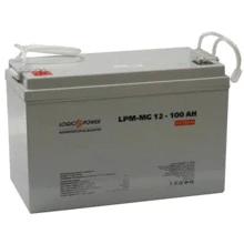LogicPower LPM MG 12В 100 Ач (3877): Тип Аккумулятор