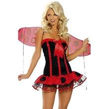 Костюм Божьей коровки Roma costume - Lady Bug, M/L (черный с красным): Для кого Для женщин