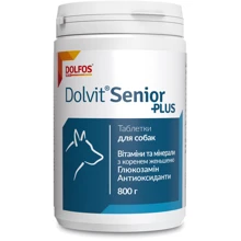 Витаминно-минеральный комплекс Dolfos Dolvit Senior Plus для собак ведро табл. 800 г (5897-800): Производитель Dolfos