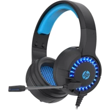 Наушники HP Gaming Blue LED Black (DHE-8011UM): Тип конструкции полноразмерные