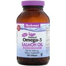 Bluebonnet Nutrition Natural Omega 3 Salmon Oil, 1000 mg, 180 Softgels (BLB0953): Тип Омега 3