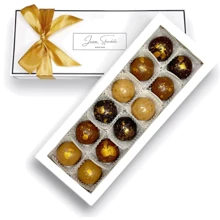 Конфеты шоколадные с начинкой Laviva Chocolate Fusion Box of 12 bonbons Fusion 180 г (UA-0010): Вес, г 180