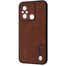 Аксесуар для смартфона WAVE Leather Case Dark Brown для Xiaomi Redmi 12C: Сумісність Xiaomi Redmi 12C