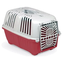 Переноска для котов Pratiko 1 plast Red 48x31.5x33 см красная: Производитель Pratiko