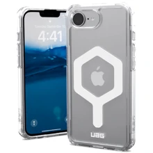 Чохол для iPhone Urban Armor Gear UAG Plyo Magsafe Ice/White (114501114341) for iPhone 16e: Колір прозрачный