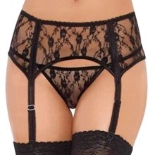Пояс для чулок SoftLine - Garterbelt 3311, M/L (black): Для кого Для женщин