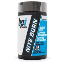 Жироспалювач BPI Nite Burn 30 Capsules: Стать Унисекс