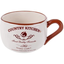 Кухоль Lefard Country Kitchen 400 мл (940-295): Форма круглая