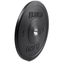 Блін для штанги і гантелі Диск амортизуючий Eleiko XF 5 кг, чорний (3002219-05): Тип Литые (цельные)