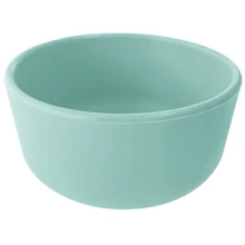 Глибока тарілка MinikOiOi силіконова Basics-Bowl River Green (101080107): Матеріал силикон