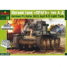 Немецкий легкий танк Micro Scale Design Pz.Kpfw.38(t) ("Прага") тип А-Д MSD3542: Производитель Micro Scale Design