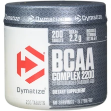 Аминокислота для спорта Dymatize BCAA Complex 2200 200 caps: Вкус Без вкуса