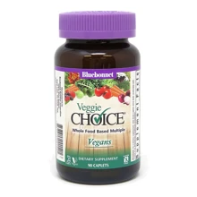 Bluebonnet Nutrition Veggie Choice, 90 Caplets (BLB0154): Тип мультивітаміни