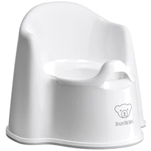 Горщик-крісло BabyBjorn Potty Chair білий / сірий: Колір білий