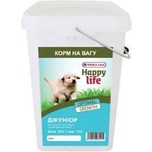 Сухий корм для цуценят Happy Life Junior with Chicken всіх порід зі смаком курки 4 кг (54984): Тип Сухой корм