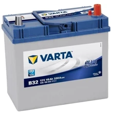 Автомобільний акумулятор VARTA 6СТ-45 BLUE dynamic (B32): Ємність, Ач 45