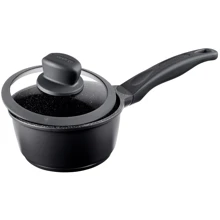 Стійник із кришкою Vinzer Nitro Induction Line d 16 cм 1.2 л (50456): Тип Сотейник