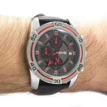 Наручний годинник Skmei 9156 Red: Стиль класичний
