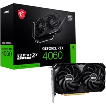 Відеокарта MSI GeForce RTX 4060 VENTUS 2X BLACK 8G OC (912-V516-092): Обсяг пам'яті, Гб 8