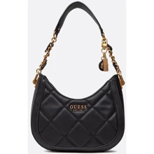 Женская сумка хобо GUESS ABEY SMALL HOBO черная (HWQB8558010-BLA): Пол Женский