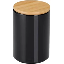 Емкость для сыпучих продуктов Kela Cady 0.8 л Black (15273): Тип один предмет