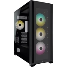 Корпус Corsair iCUE 7000X RGB Tempered Glass Black (CC-9011226-WW): Форм-фактор материнской платы ATX / E-ATX / Micro-ATX