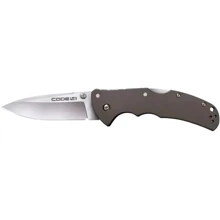 Нож Cold Steel Code 4 Spear Point, Metal Grey (CST CS-58PS): Тип ножа Складной