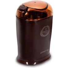 Кофемолка Polaris PCG 1017 Brown: Вместимость, г 50
