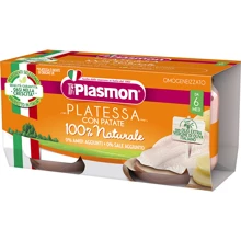 Пюре Plasmon Platessa con Patate 100% Naturale, 160 г (WT4407): Вид м'яса Камбала