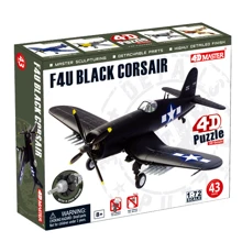 Объемный пазл 4D Master "Самолет F4U Black Corsair" (26906): Производитель 4D Master