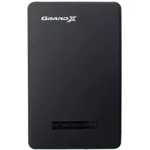 Аксессуар для накопителя Grand-X (HDE22): Тип аксессуара Внешний карман