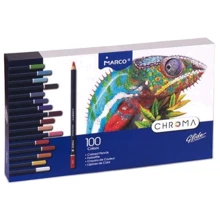 Карандаши Marco 8010-100CB 100 цв CHROMA: Тип Цветные
