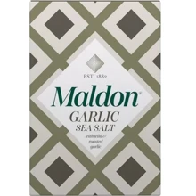 Соль морская Maldon хлопьями с чесноком 100 г (5011428000522): Вес нетто 100 г