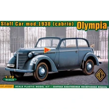 Модель Ace Штабна машина Olympia (кабріолет), 1938 (ACE72507): Виробник ACE